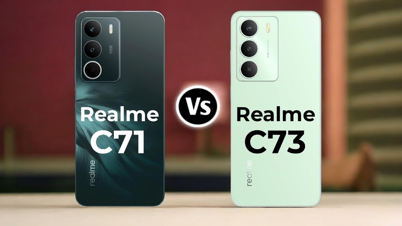 Realme C71 Vs Realme C73 || Full Specs Comparison