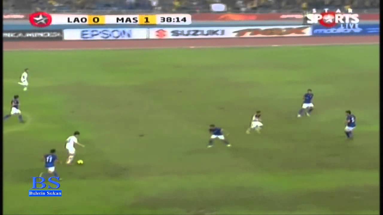 AFF Suzuki Cup 2012 - Malaysia 4-1 Laos ( All goals highlight)