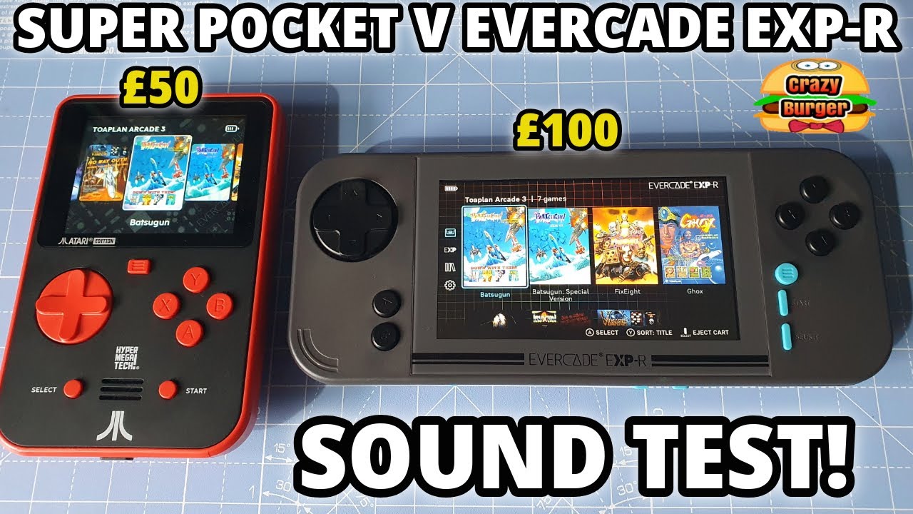 Sound Test - Evercade EXP-R V Super Pocket - Incredible Difference!