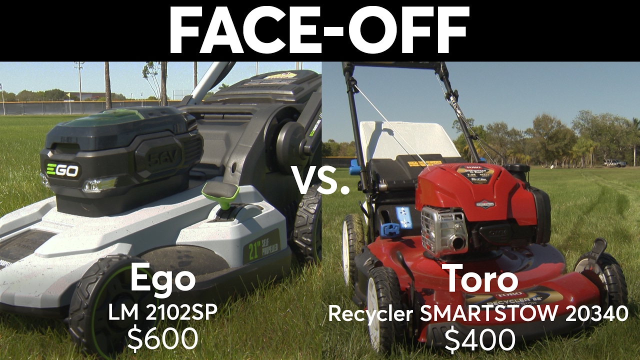 Gasoline & Electric Self-Propelled Mower Face-Off | Consumer Reports