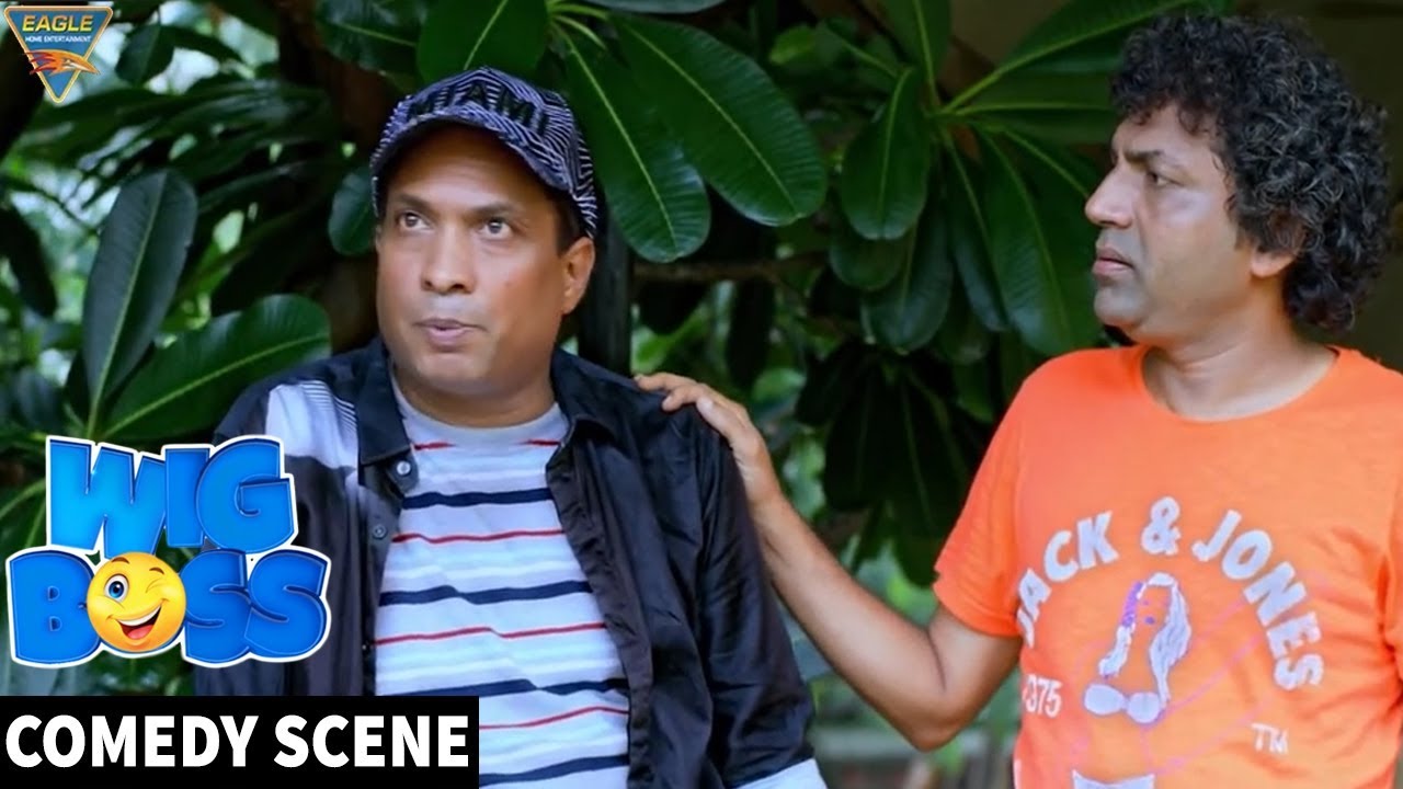 Wig Boss Hindi Dubbed Movie || Rajkumar Kanojiya Best Comedy Scene || Eagle Hindi Movies