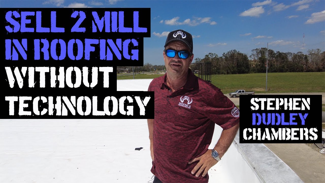 How to Sell 2M a Day in Commercial Roofing without Technology  #leehaight #skydiamonds