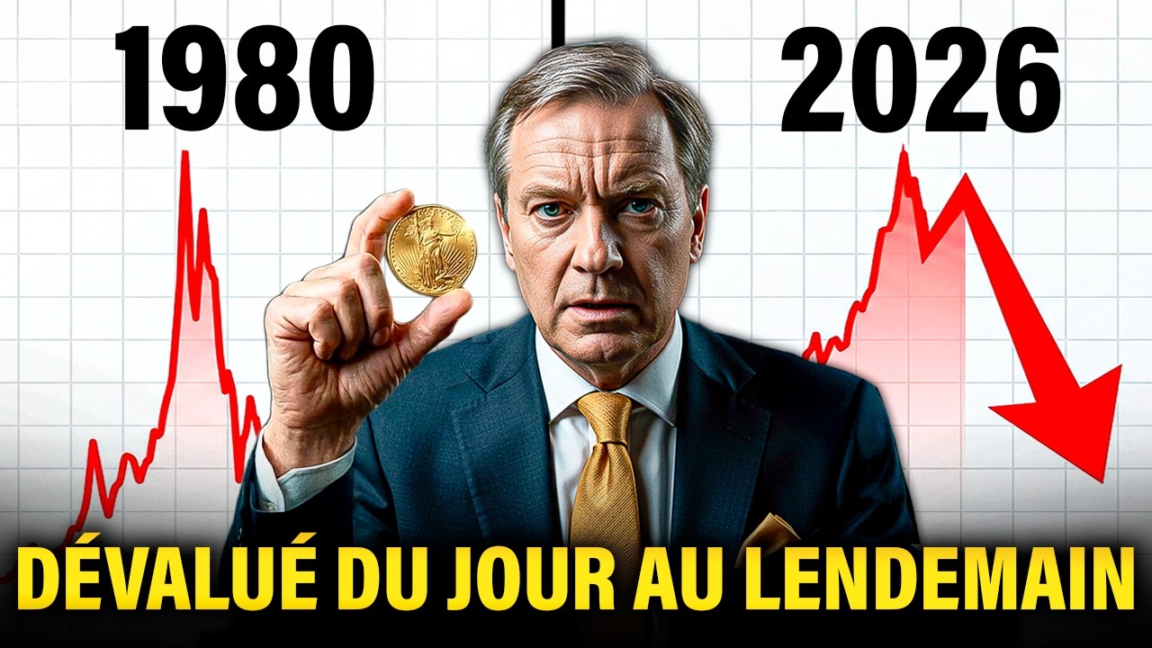 Ça a déjà commencé: la chute de l'or de 1980 est en train de se reproduire!