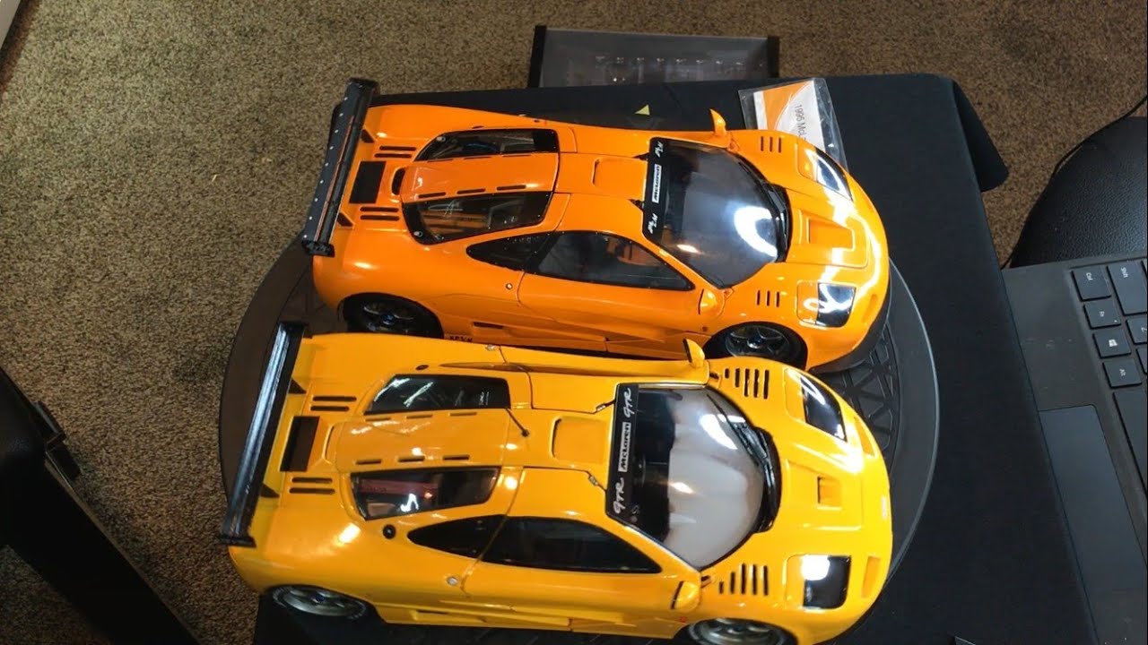 Solido McLaren F1 GTR & TSM F1 Lm-xp1 Comparison