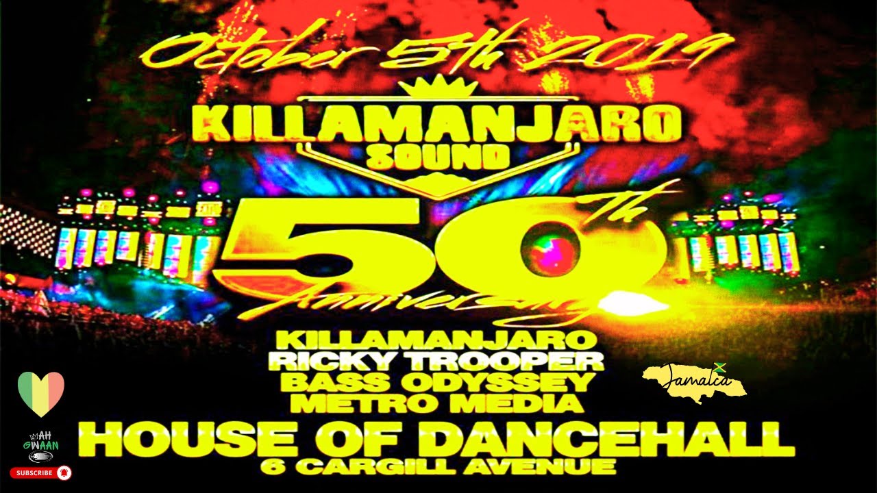 KILLAMANJARO 50th Anniversary Celebration Live with BODY GUARD & BASS ODYSSEY  🎉🎶 | Oct 5, 2019!