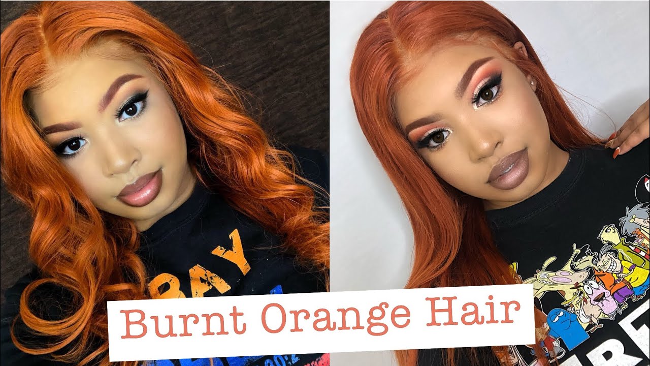 How to Dye Hair Burnt Orange | Slaybyciara