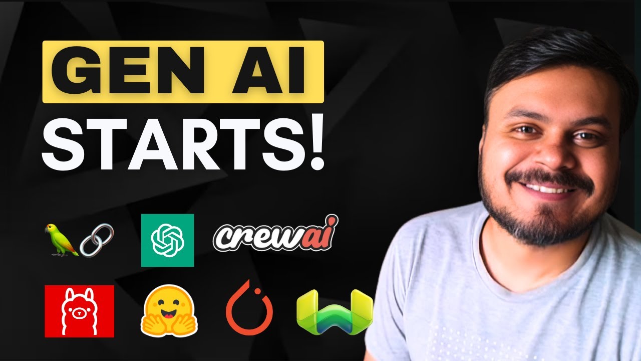 GenAI Roadmap for Beginners | End-to-End GenAI Course 2025 | CampusX