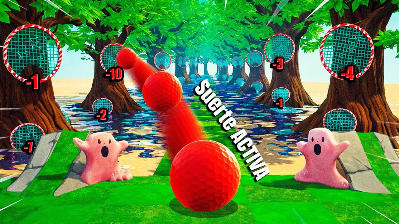 GOLF IT! HOYO DE MIL METAS QUE TE RESTAN TIROS! ACTIVO LA SUERTE DE FARGAN!