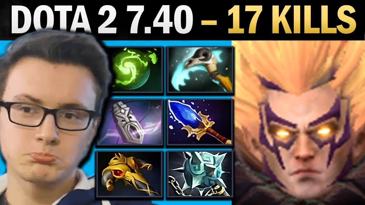 Invoker Pro Mid with 17 Kills and Scythe - Gameplay Dota