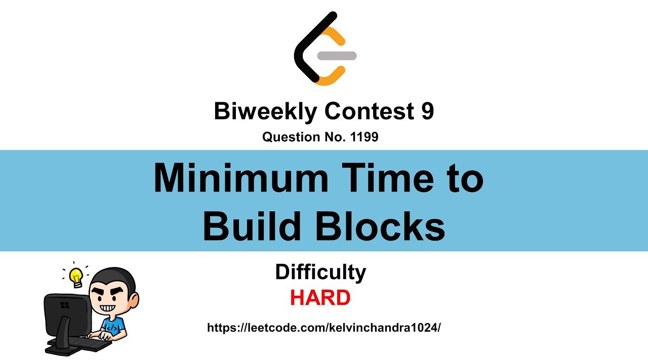 1199  Minimum Time to Build Blocks
