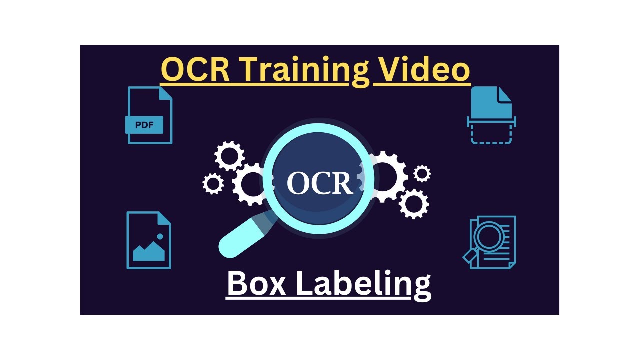 OCR Training Video || Text Box Labeling