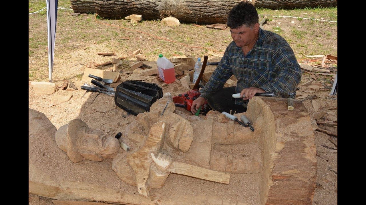 Plener rzeźbiarski u Kulejących Aniołów