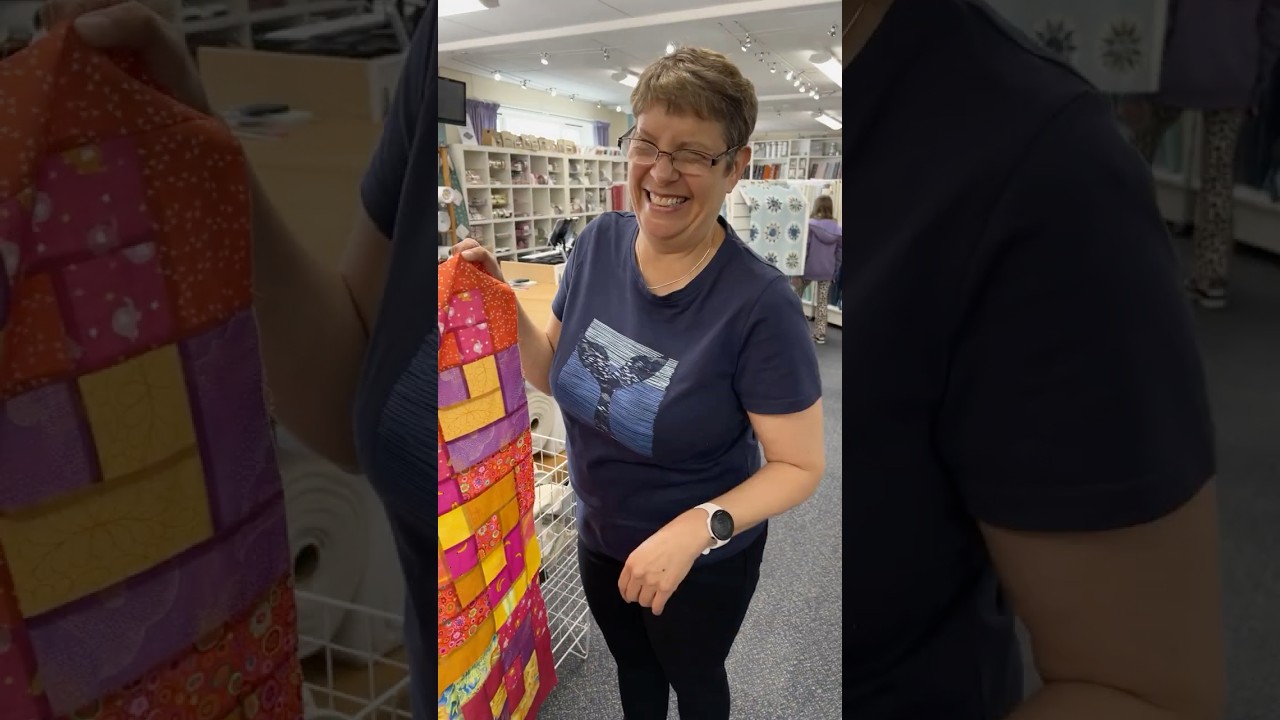 Our most controversial quilt colour mix! 😵Watch Jeanette's reaction 