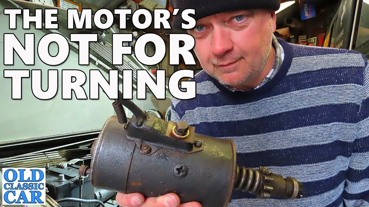 Starter motor woes - what's wrong? will it run? taking a look at the Ford Anglia's starter motor