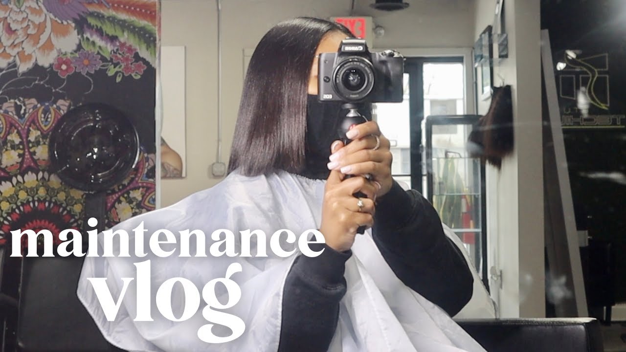 MAINTENANCE VLOG: Preparing for a Trip | Lashes, Silk Press, Brows, Target Run + Pack With Me