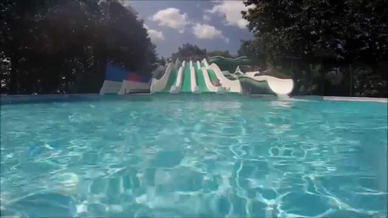 Parc aquatique du Camping Mané Guernehué à Baden Golfe du Morbihan
