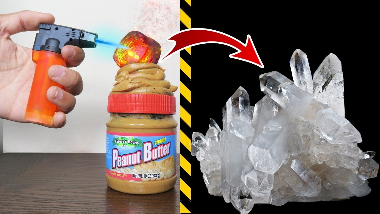 Turning COAL into DIAMONDS, using PEANUT BUTTER and DRY ICE