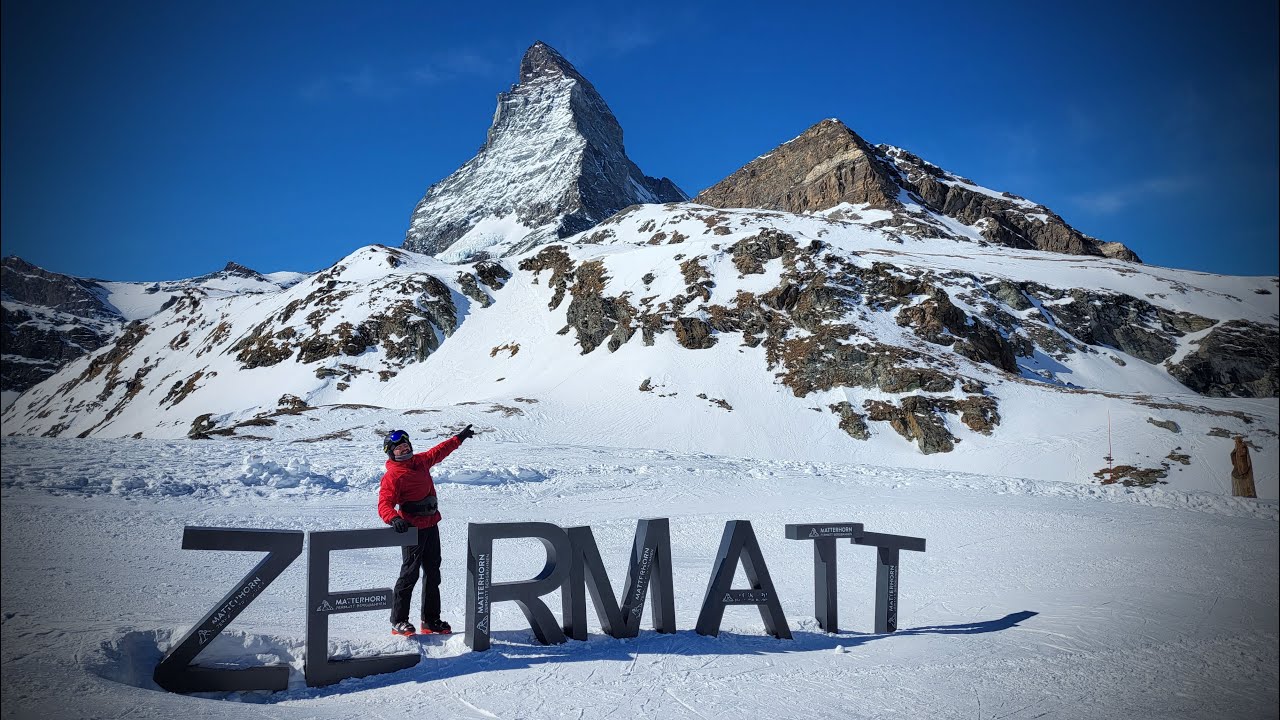 Skiing in Zermatt | Matterhorn | Plateau Rosa | Glacier Paradise #zermatt #skiing