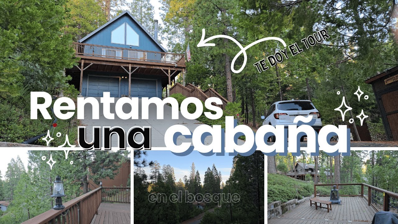 Mini vacaciones en familia 🌲Cabaña Tour Rentamos por Airbnb🏠 Naturaleza y Tranquilidad