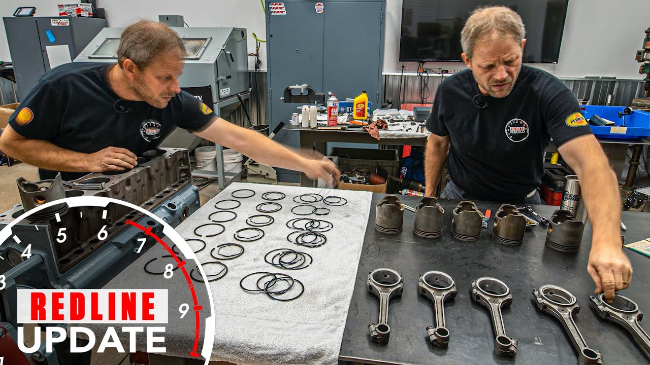 One wrong piston?!? Chevy Stovebolt 216 engine gets put back together | Redline Update #27