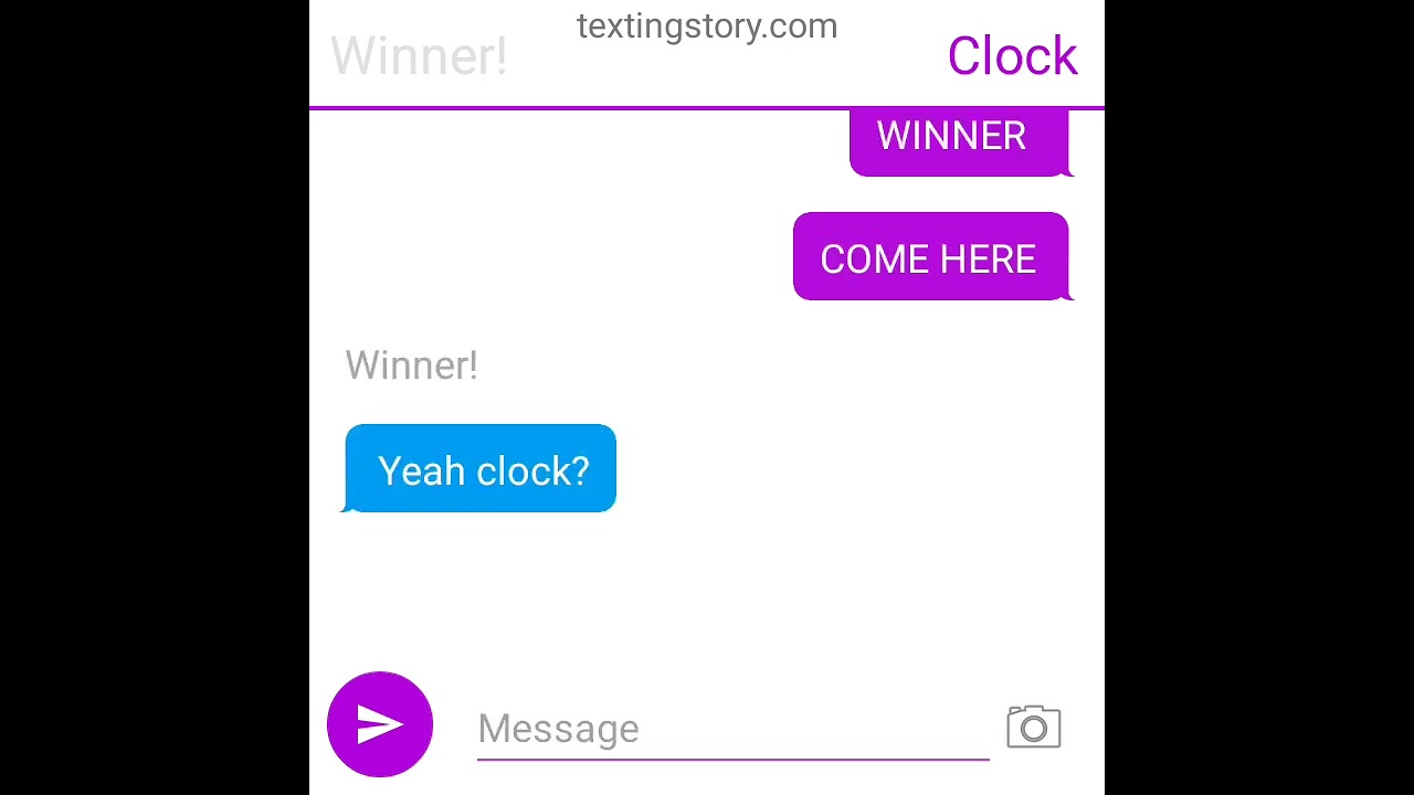 winner x clock(ooooooohhhhh is the word of the day)