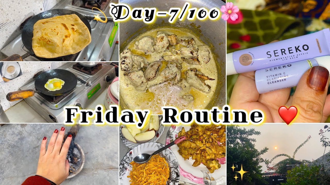 Friday Routine At Ammi’s House🌸✨ Made Chicken Malai Tikka For Dinner 💫❤️ Hundred Days Vlog Challenge