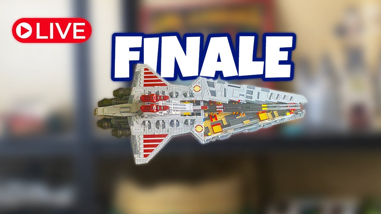 UCS Venator LIVE Build FINALE!