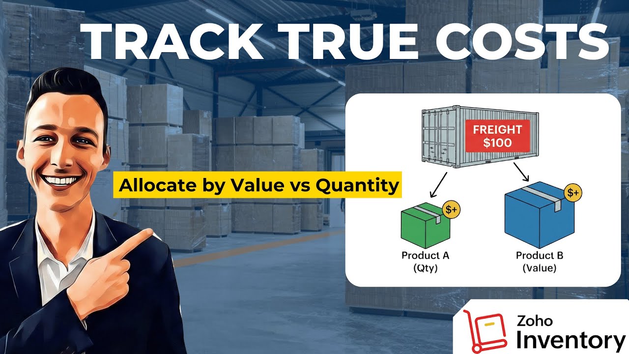 Учет затрат на доставку в Zoho Inventory and Books