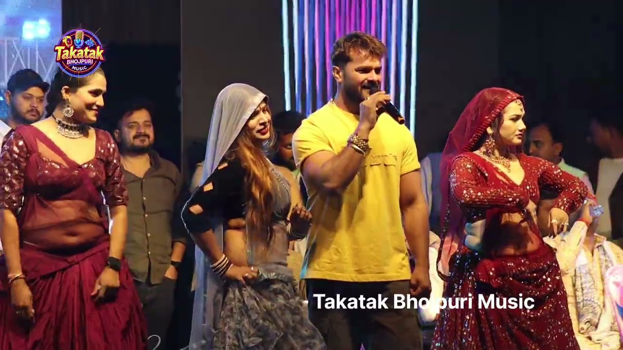 बेटा राउर पीके करेला ड्रामा Khesari Lal Yadav ने नचनिया के चाप दिए छू दिए सब कुछ | Stage Show 