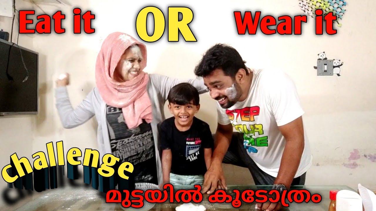Eat it or Wear it challenge||on live||ഒരു ഒന്നൊന്നര ചലഞ്ച് ||finsha shaheer
