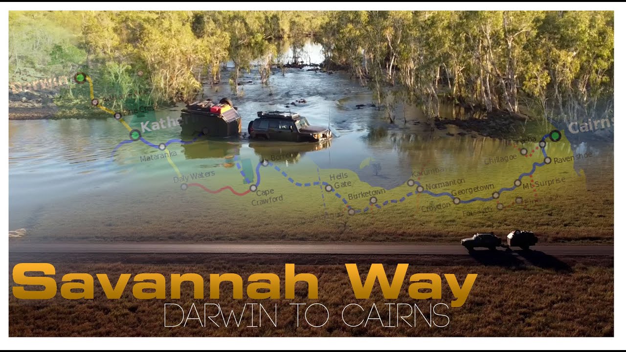 Savannah Way (Darwin to Cairns 1,774km ) Part 1