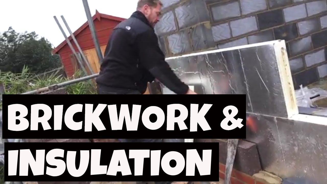 HOUSE EXTENSION CONSTRUCTION/ Brickwork & insulation