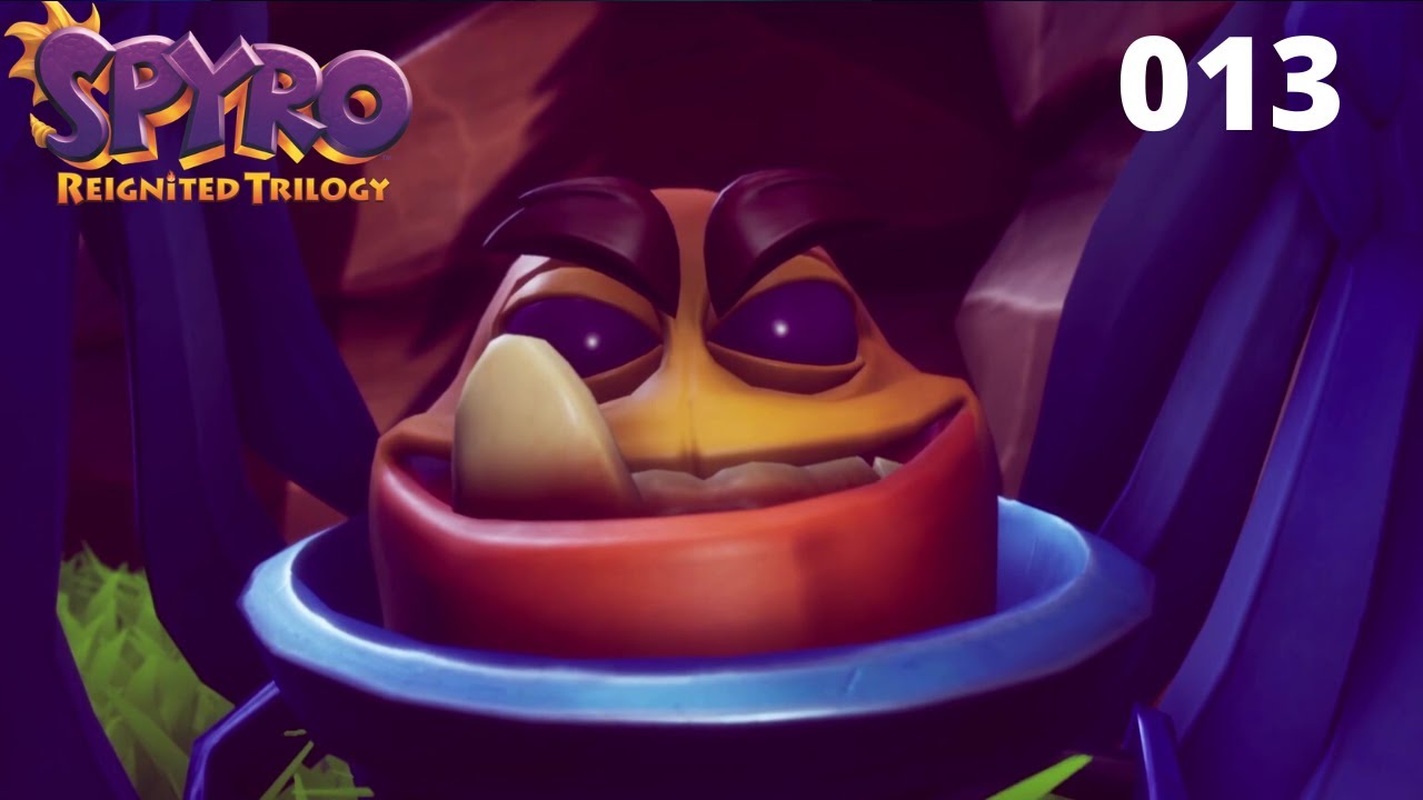 Spyro Ripto's Rage Walkthrough Deutsch Part #13, Windhafen 100 % mit Trophäe