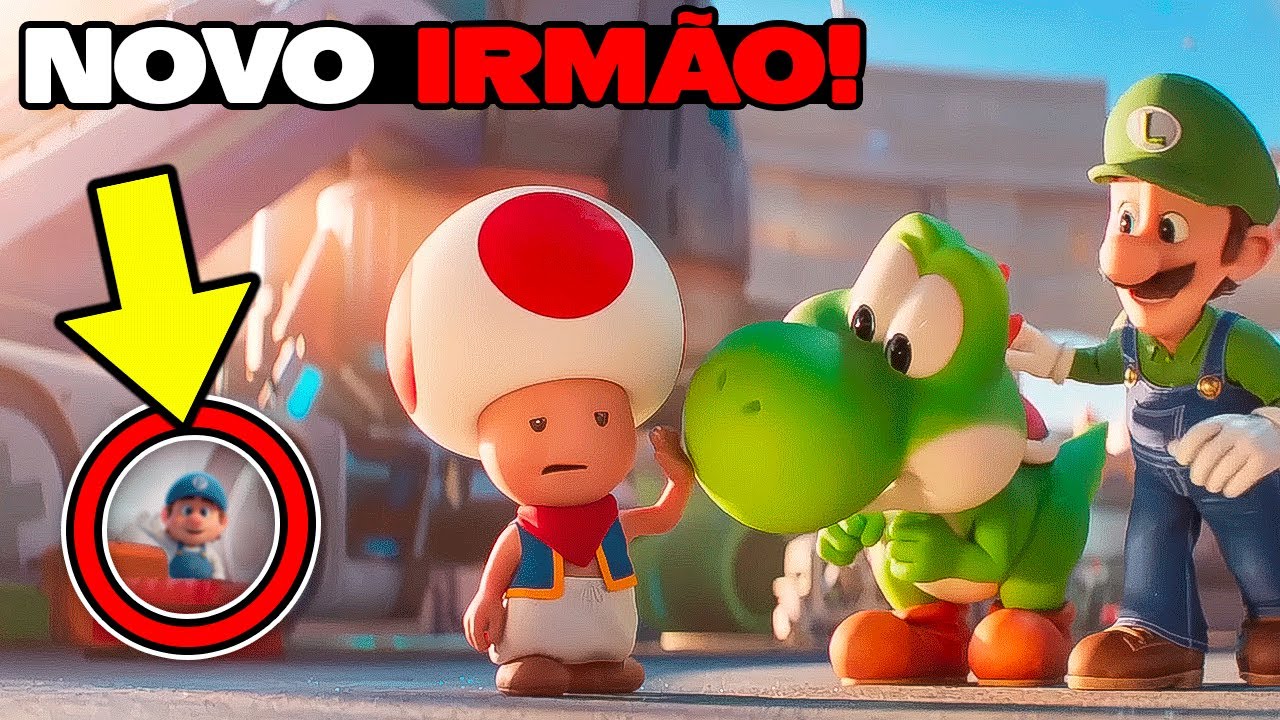 TUDO Sobre o MISTÉRIO do 3º Irmão do Mário e Luigi! (SUPER Mário GALAXY O Filme)