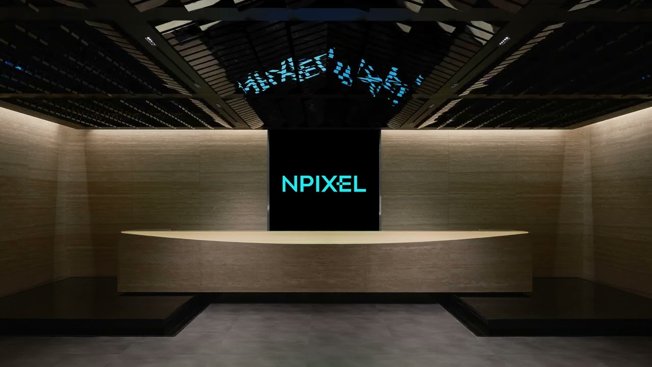 [U.lab] NPIXEL Office : Ceiling Kinetic Art