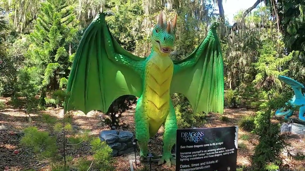 We found Dragons in Orlando || Leu Gardens