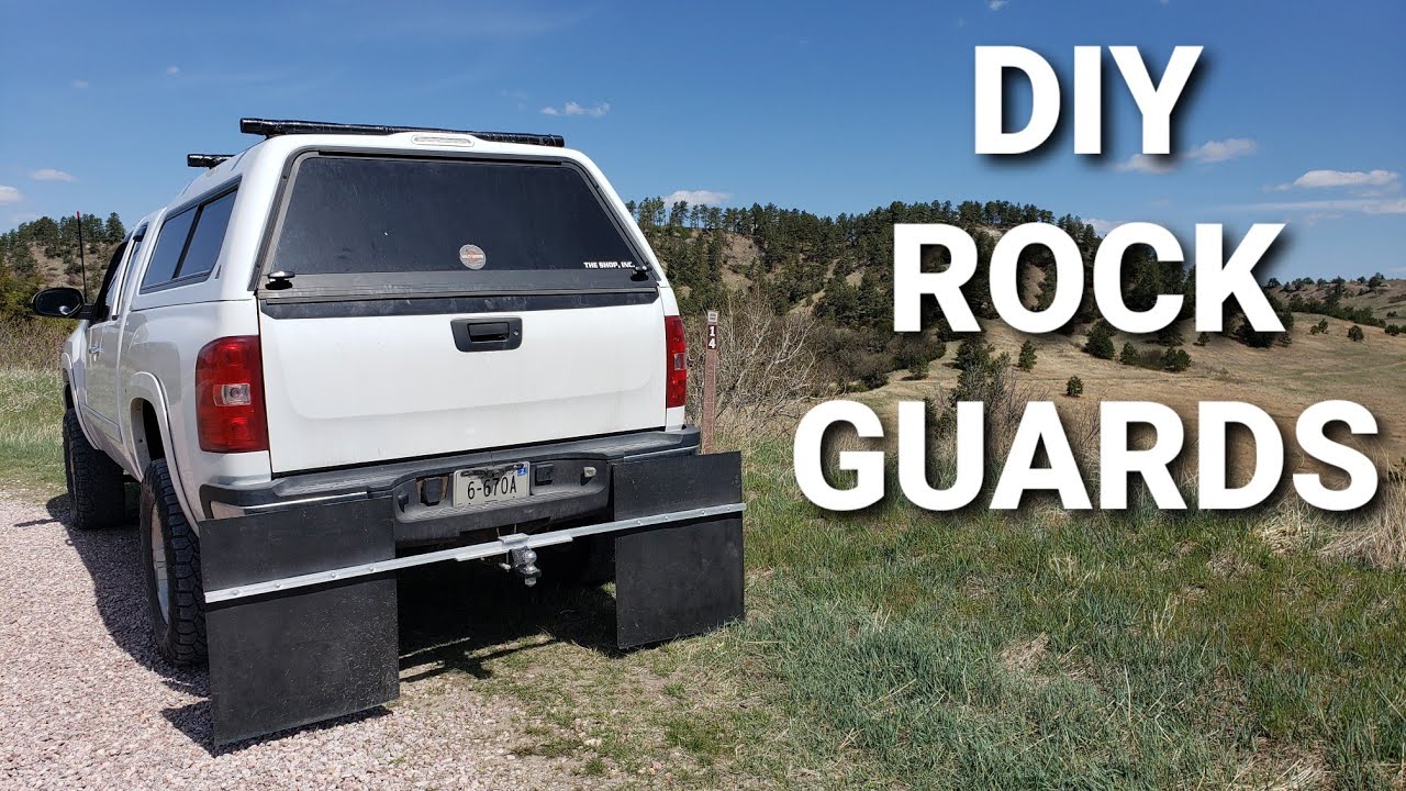 Hitch Mounted Rock Guards DIY