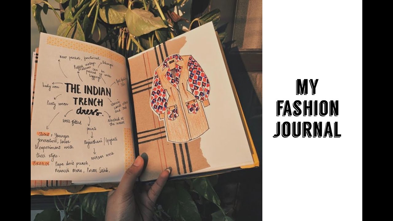 Creating fashion journal pages + tour | Anumeet walia