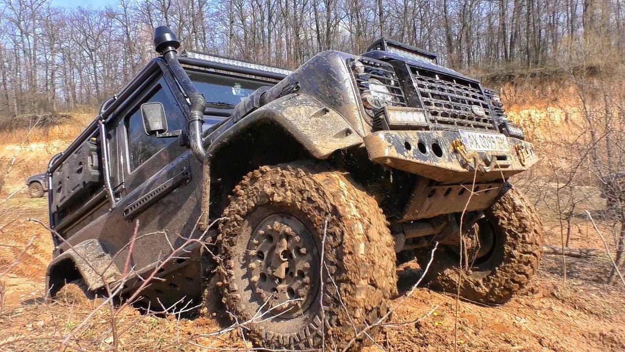 Land Rover Defender vs НИВА vs УАЗ vs Suzuki Grand Vitara [Off-Road].