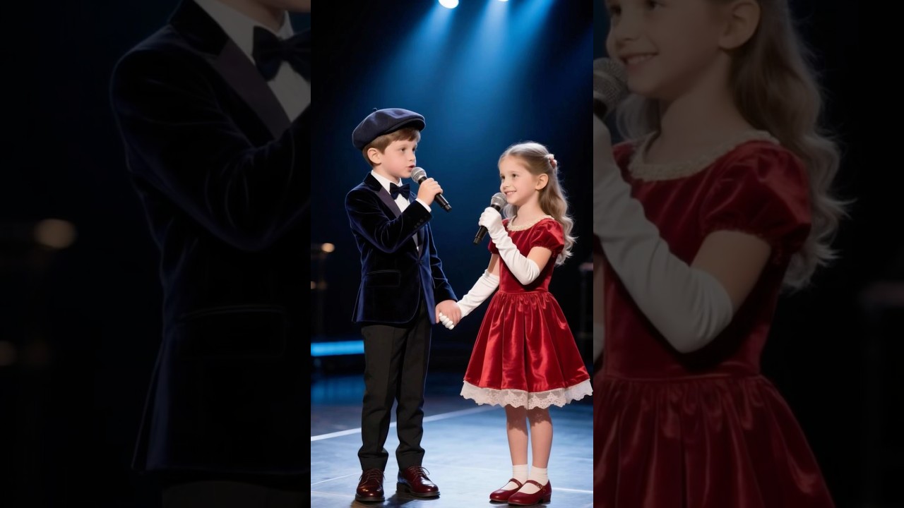Two adorable kids sing You Raise Me Up melted every heart#song #love #folksouls #music #countrymusic