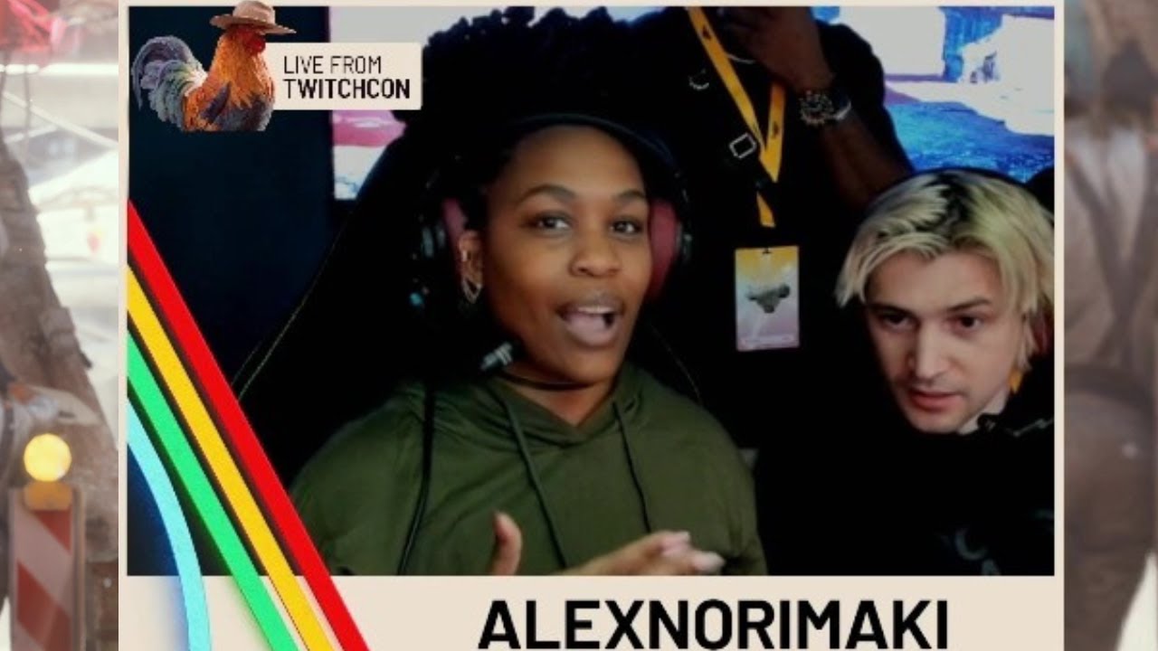 xQc играл в Arc Raiders на TwitchCon