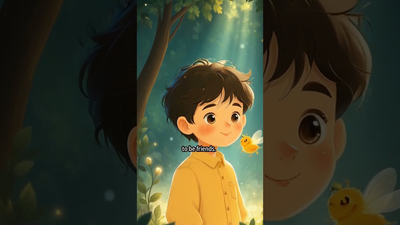 Leo and the Shy Firefly 🦁✨ | Gentle Nighttime Story for Kids