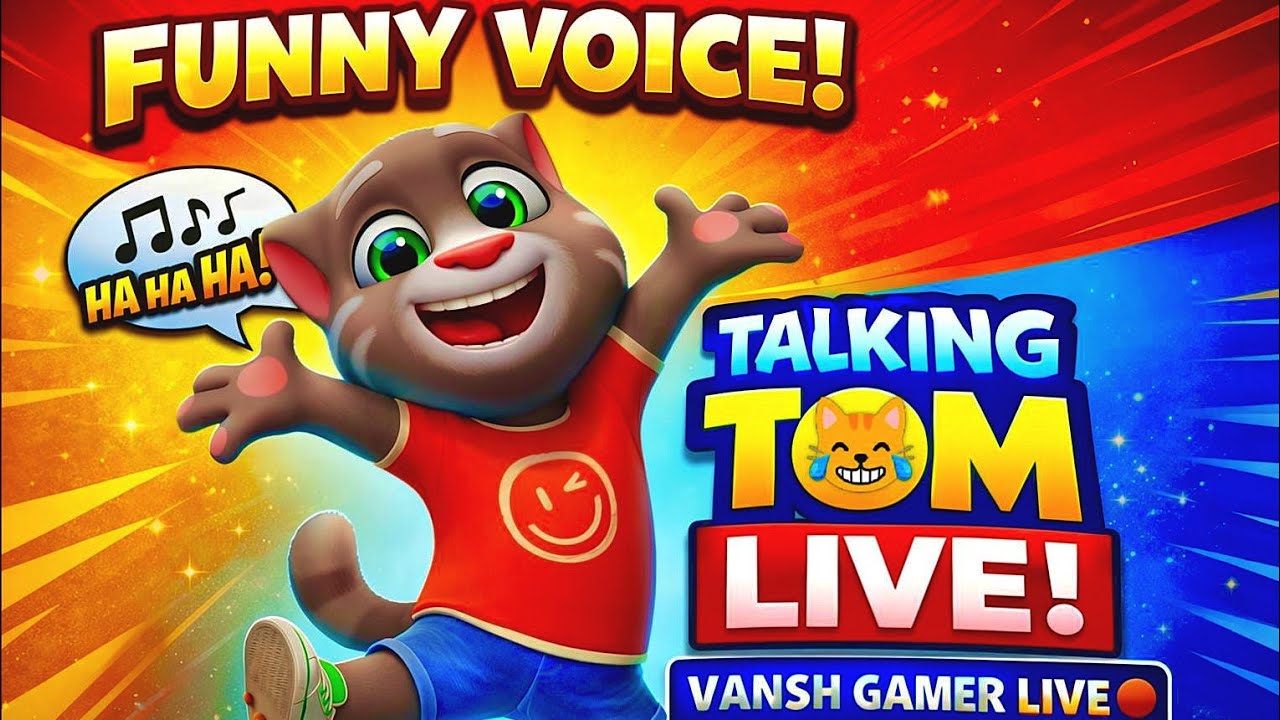 🔴 Taking Tom cat 🐱😂| Funny Gameplay | Non Stop Masti |🎉😇#livestream