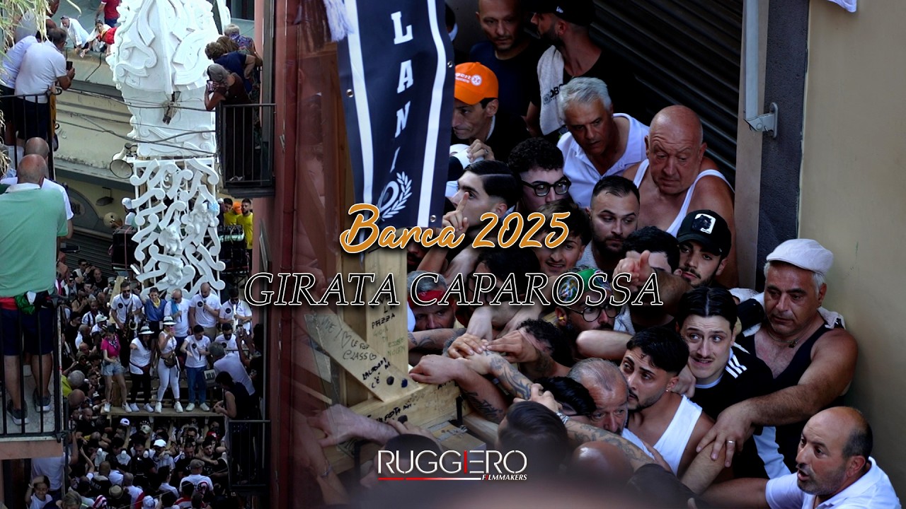 NOLA 2025 - GIRATA CAPAROSSA - BARCA 2025 - PARANZA FEDELISSIMA 🤍 🖤