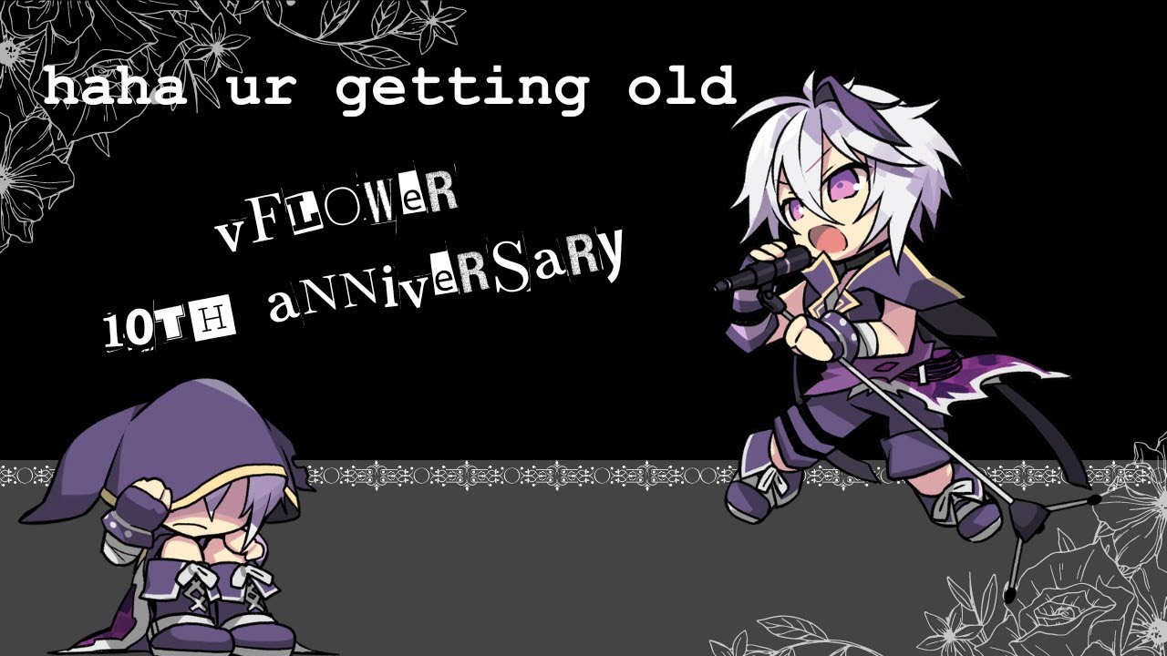 a HUGE vflower playlist because it's their birthday and they're the best vocaloid