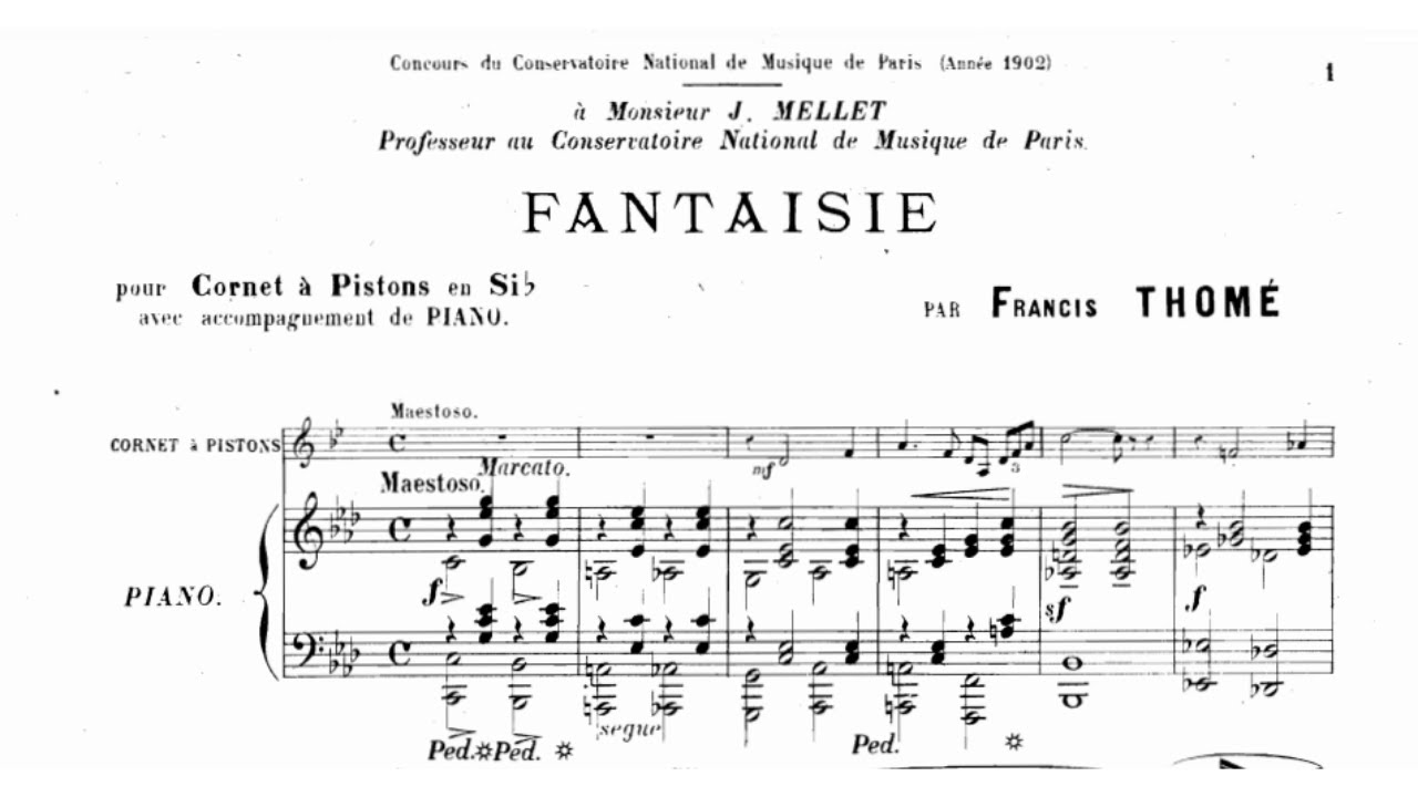 Francis Thom&eacute;: Fantaisie (1902)
