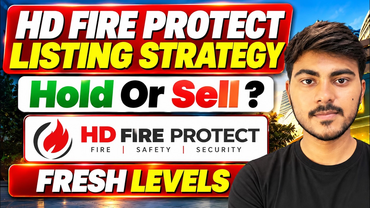 HD Fire Protect IPO Listing Strategy 🔥 | Hold or Sell? Fresh Levels & Target?