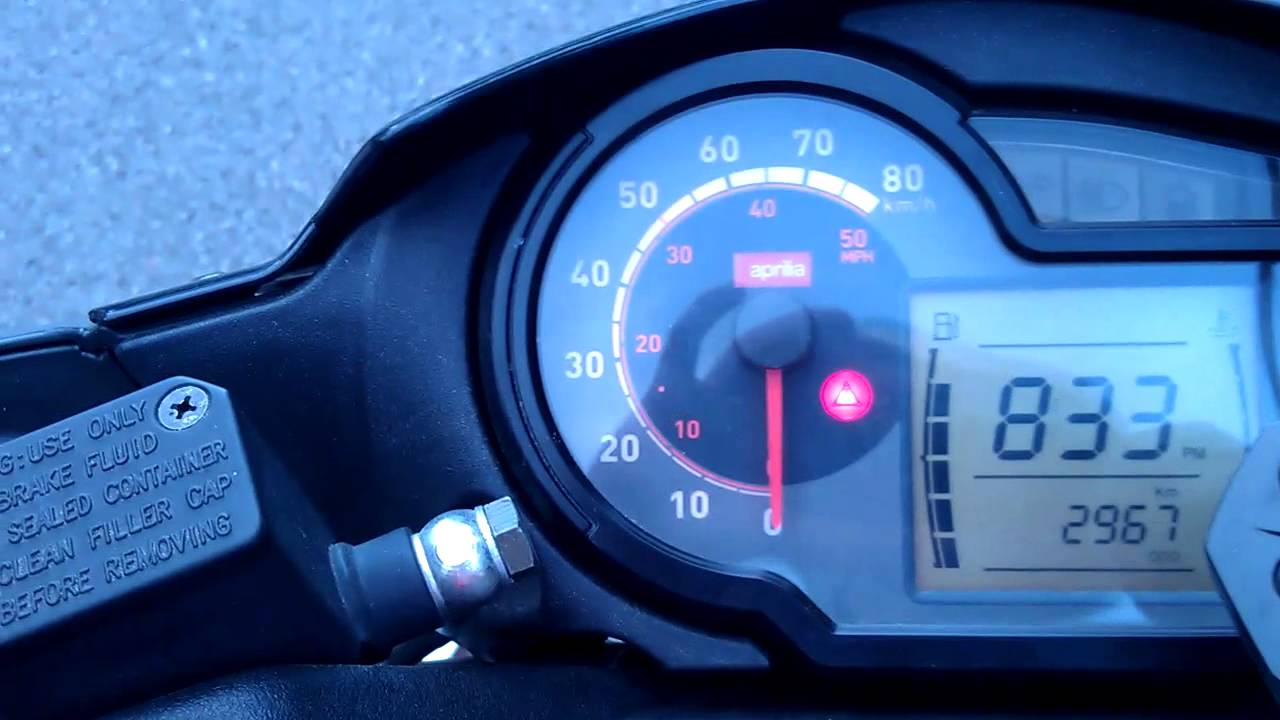 Aprilia SR 70 R Polini Sport 70ccm Beschleunigung unabgestimmt