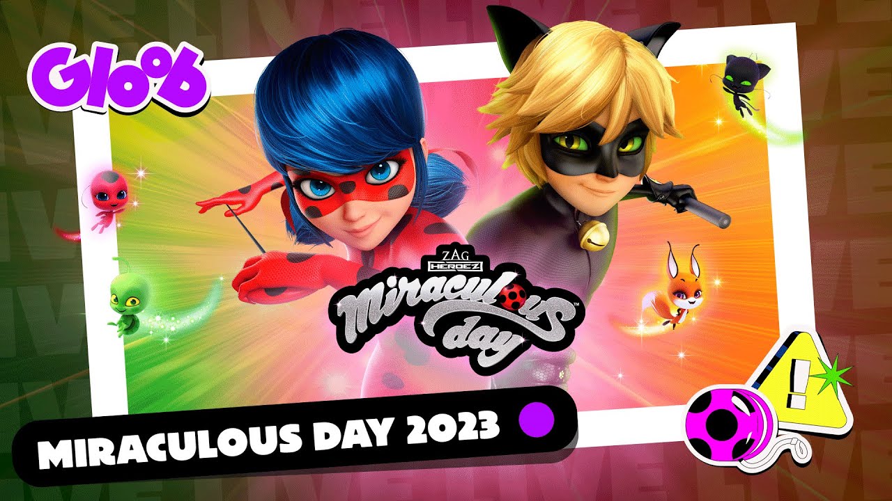 🔴 AO VIVO: MUNDO MIRACULOUS | MIRACULOUS DAY 2023 | AS AVENTURAS DE LADYBUG E CAT NOIR | Mundo Gloob