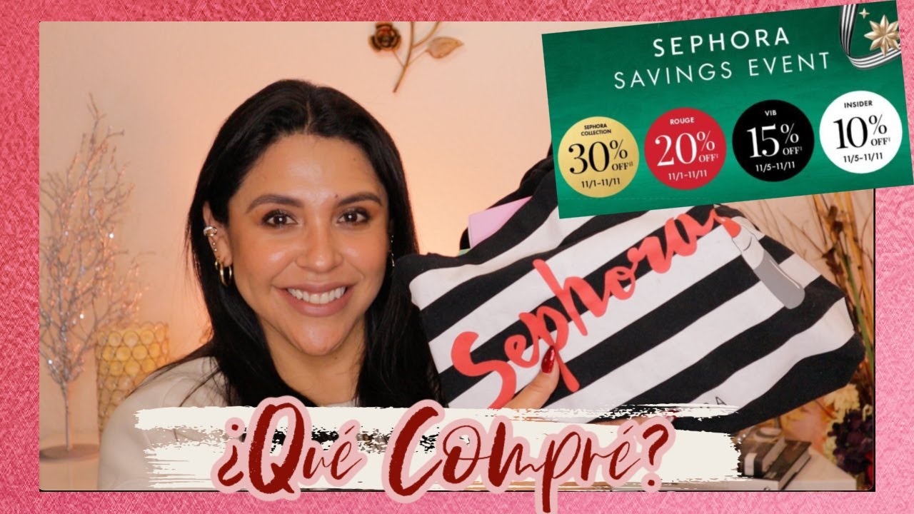 SEPHORA HOLIDAY SAVINGS EVENT 2024: ¿Qué Compré? | Drunk Elephant, YSL, Oribe, Sunday Riley, etc 💸